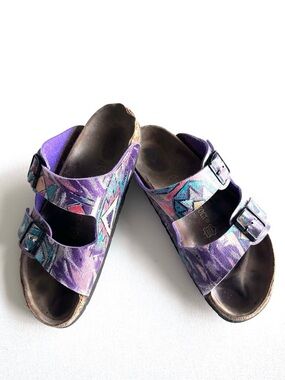 Vintage Birkenstock Arizona Boho Hippie Sandals